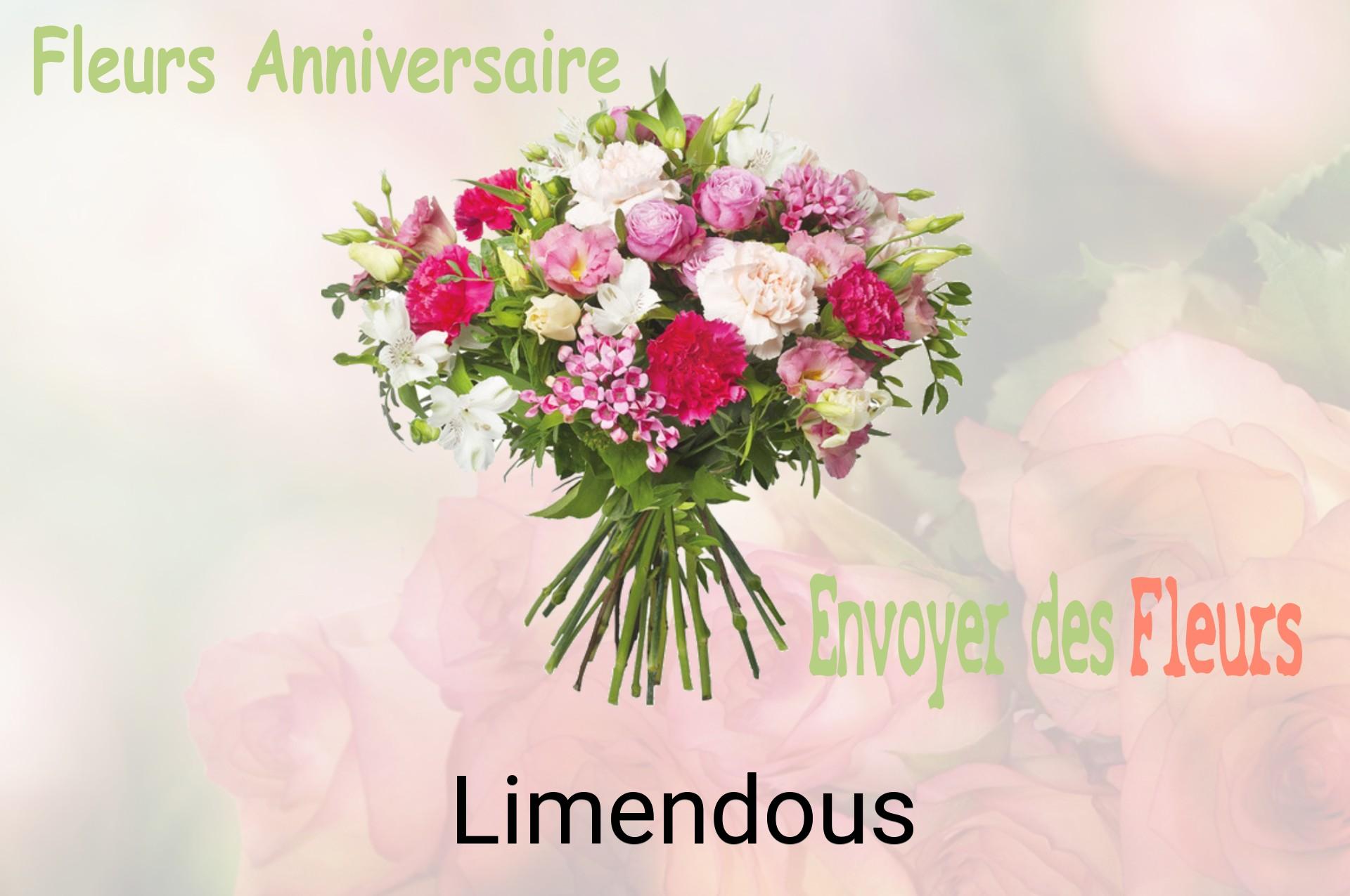 Bouquet de fleurs d’anniversaire livré à Limendous